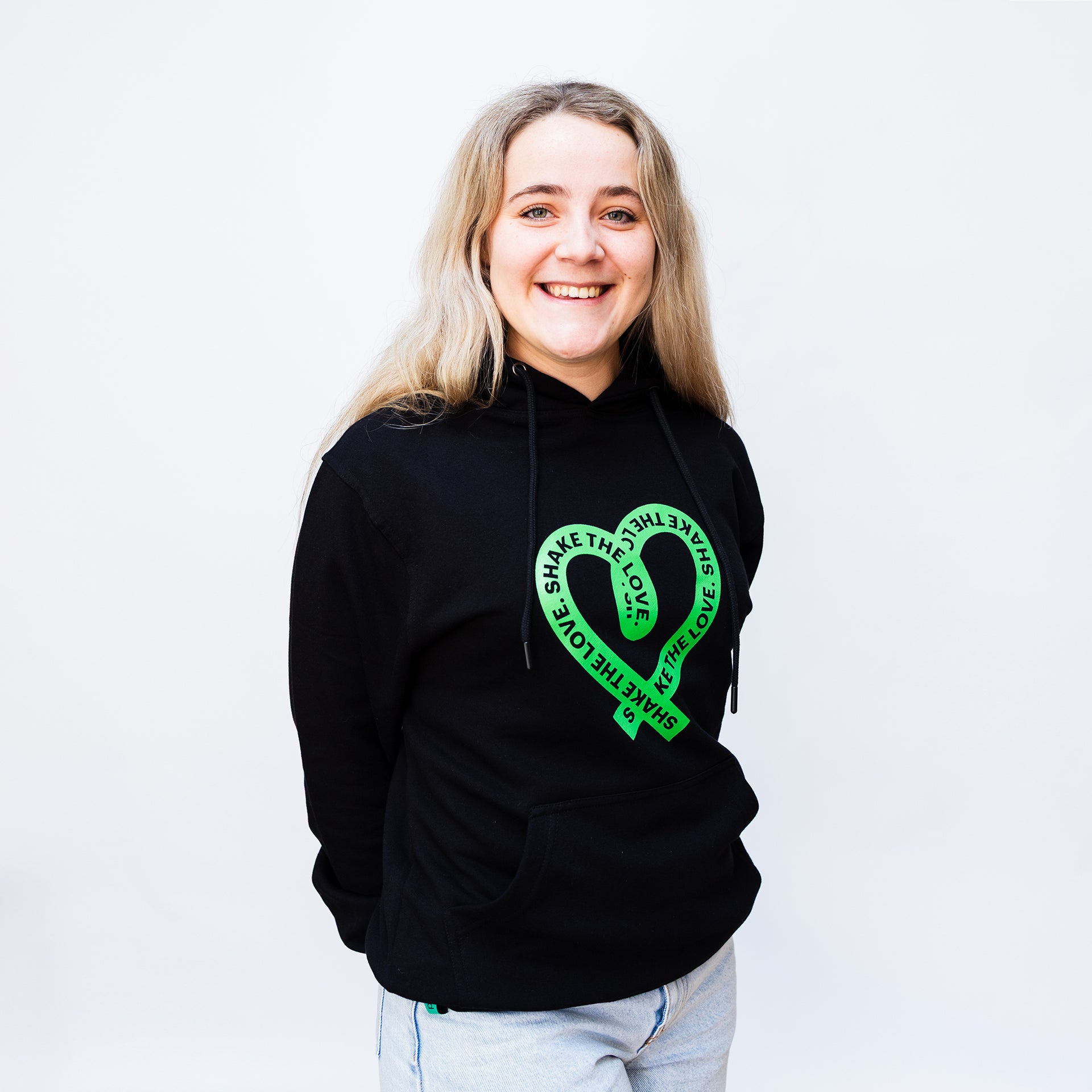 Black Hoodie | Shake the love