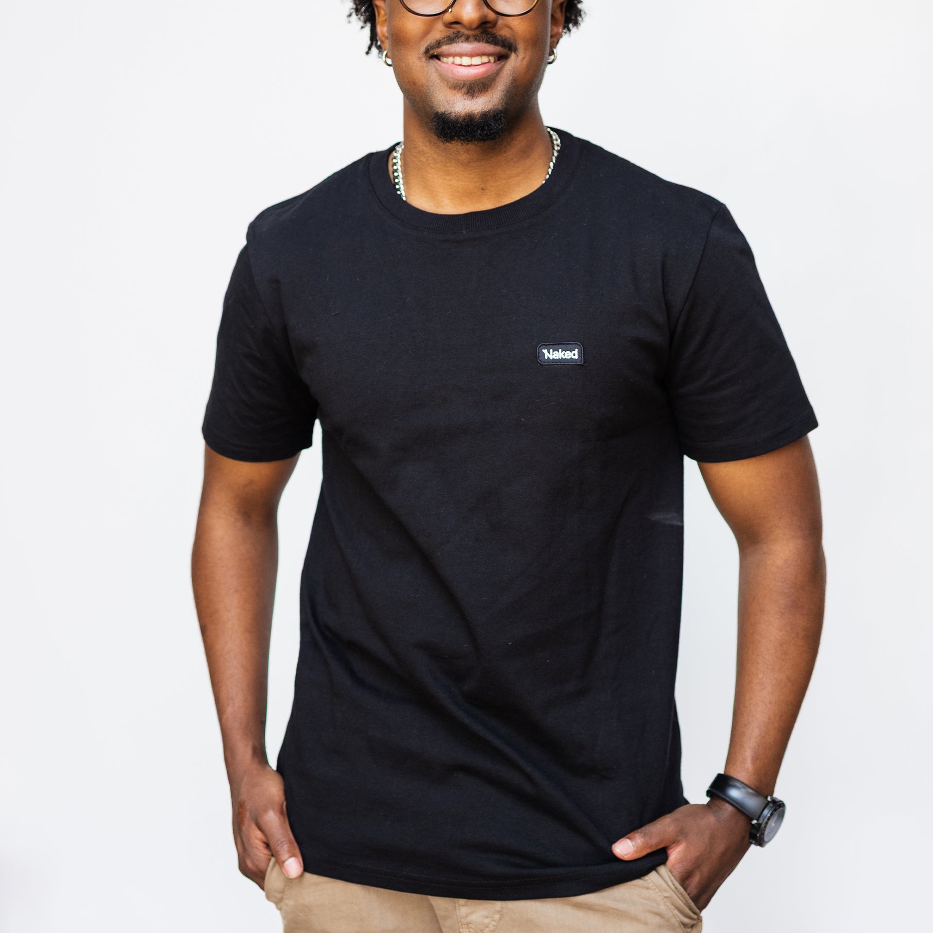 Black T-shirt | Naked