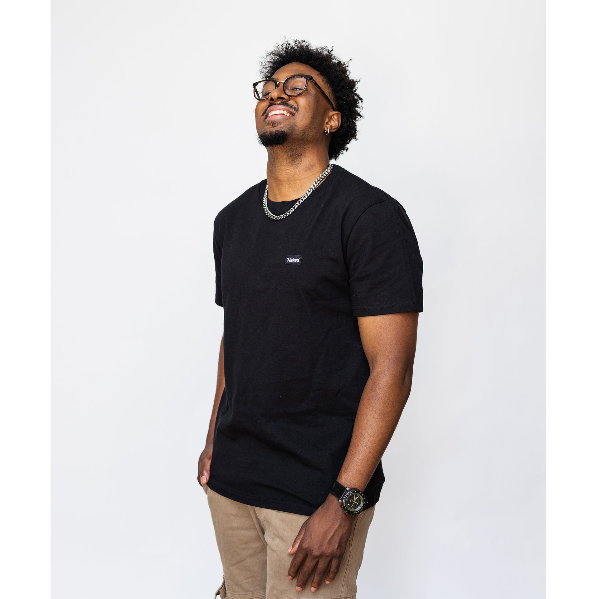 Black T-shirt | Naked