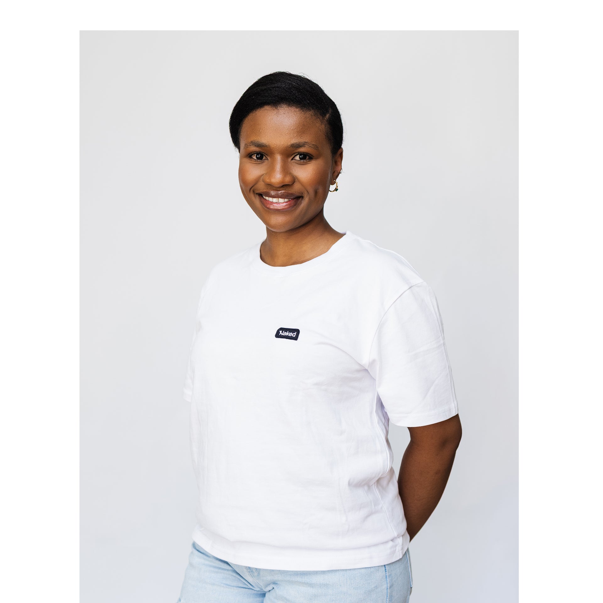 White T-shirt | Naked